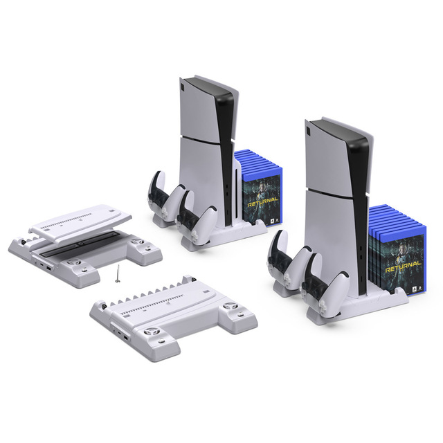 Multifunctional Cooling Stand for Playstation 5 PS5 and New PS5 Console Charging Dock TP5-3537B