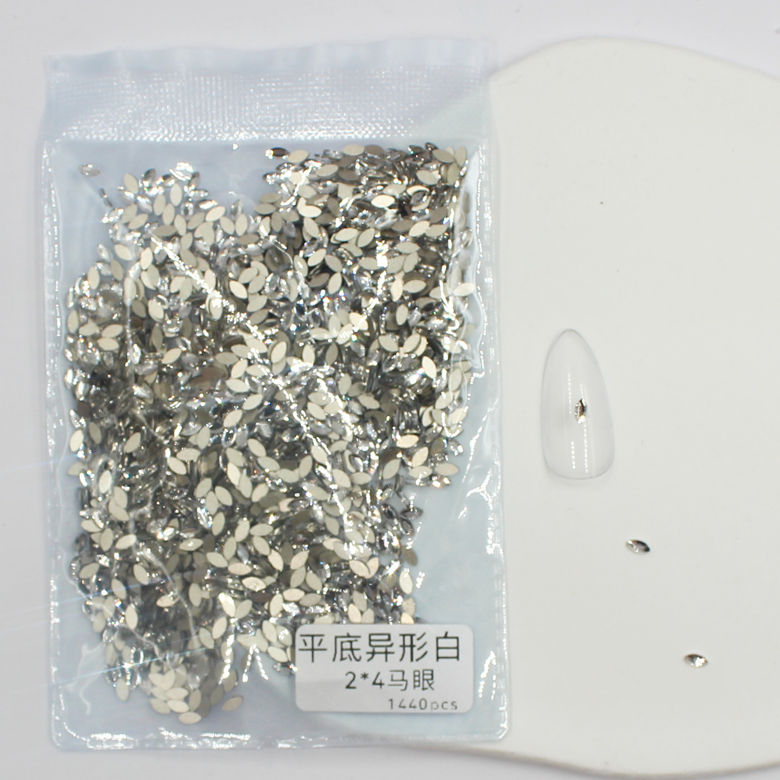 Horse eye 2*4mm [1440 pieces]