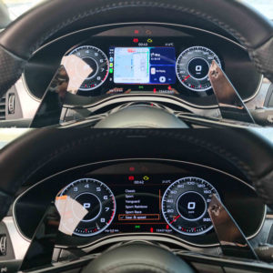 หน้าจอแสดงผลดิจิตอลขนาด 12.3 นิ้ว สำหรับรถยนต์ แผงหน้าปัด LCD แบบ Virtual Cockpit สำหรับ Audi A6 ปี 2012-2018 และ A7 ปี 2009-2018 - Product Image 3