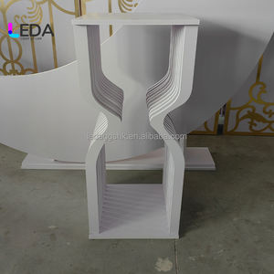 LEDA Nouvelle Arrivée Design Innovant Socle d'Exposition en Acrylique Table à Gâteau Socle Carré Table à Gâteau de Mariage - Product Image 1