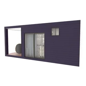 منازل صغيرة قابلة للطي 20 قدمًا و 40 قدمًا سهلة التركيب ، موقع مكتب منزل تفاح - Product Image 4