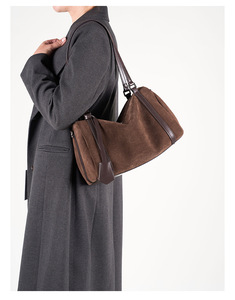 Bolso de Hombro/Bandolera de Cuero Vacuno Vintage 2026, Estilo Retro, Gran Capacidad, Personalizable, para Mujer - Product Image 2