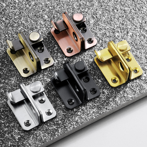 Loquet antivol <span class=keywords><strong>en</strong></span> acier inoxydable sans perçage, <span class=keywords><strong>serrure</strong></span> à hasp montée <span class=keywords><strong>en</strong></span> surface <span class=keywords><strong>pour</strong></span> portes <span class=keywords><strong>en</strong></span> fer, armoires et portes coulissantes - Product Image 3