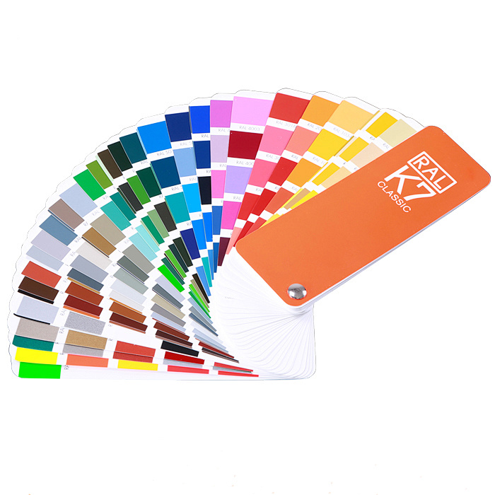 Tarjeta de color de Pantone