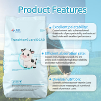 TransitionGuard DCAD Prémélange pour vaches laitières Additif alimentaire pour animaux pour booster la croissance des vaches laitières Prémélange DCAD négatif pour vaches laitières