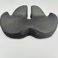 Coussin en mousse à mémoire de forme antidérapant pour chaise de bureau Coussin de siège en gel de refroidissement pour le soulagement de la douleur du coccyx et le confort de longue assise
