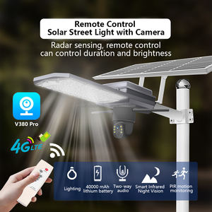 4G Sim 카드 와이파이 4MP CCTV 카메라 실외 무선 태양광 모니터 야간 투시경 스마트 모션 센서 라이트 팬 틸트 메모리 카드 - Product Image 2