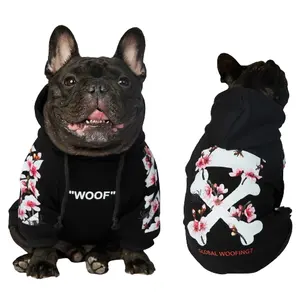 Dog Clothes Fashion INS Style Dog Hoodie Fall Winter Warm Pet Clothes for Small Medium Large Dogs