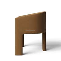 Ensemble de table à manger en chêne massif de style américain FERLY, 8 places, mobilier moderne pour la maison, l'hôtel, la villa, le restaurant, sur mesure