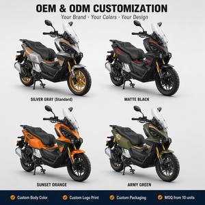 Scooter de type ADV 250cc personnalisé OEM, moto à essence pour adultes, tout-terrain, refroidissement par eau, homologué EEC - Product Image 1