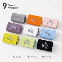 Chaussettes de course rembourrées pour adultes, antidérapantes, respirantes, chaussettes d'entraînement, chaussettes de sport professionnelles pour le cyclisme en plein air