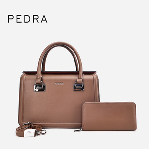 Sac à main en cuir PU tendance pour femme PEDRA 2026 avec <span class=keywords><strong>bandoulière</strong></span> amovible et portefeuille, grande capacité, sacs pour femmes portables - Product Image 3