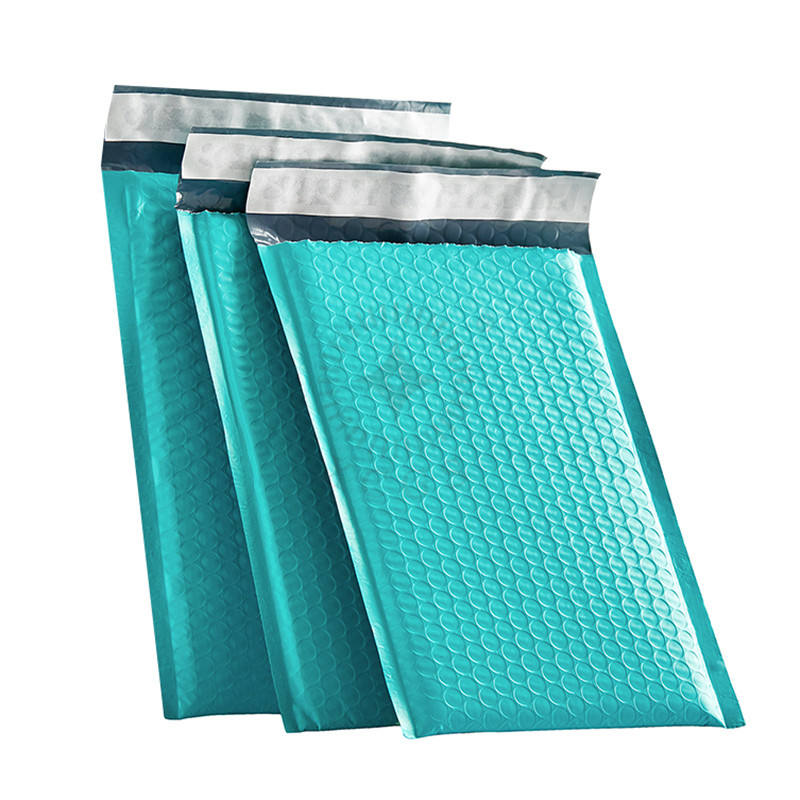 25-Pack Teal Bubble Mailers 8.5x12 Inches - Self-Seal Padded Shipping Envelopes