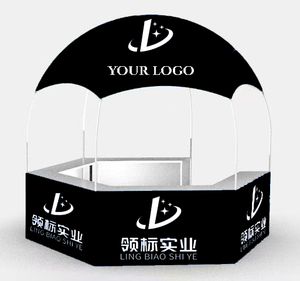 Custom <b>Large</b> Display 3x3 Hexagonal Dome Advertising Tent for Promotions Events Exhibitions Booths - Product Image 1