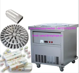 Machine à fabriquer des sucettes glacées rotatives faite à la main / Machine à fabriquer des sucettes glacées automatiques / Machine à sucettes glacées aux fruits <span class=keywords><strong>de</strong></span> Malaisie, usage commercial - Product Image 1