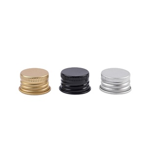 18mm 20mm 24mm <strong>28mm</strong> 18/410 20/410 24410 Size Essential Oil Bottle Screw Lids Gold Silver Aluminum Metal Caps - Product Image 1