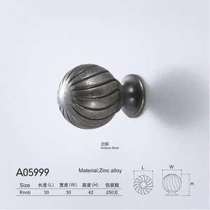 Poignée de meuble moderne en alliage de zinc à trou unique, filetée, pour armoire, tiroir, installation facile, multicolore, chambre, salon - Product Image 4