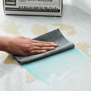 Paños de Limpieza Desechables, 20 Piezas, 20x20cm, Cuadrados, de Tela No Tejida, para Uso Doméstico y en la Cocina, Ligeros, Diseño de Fácil Desgarro, Azules - Product Image 6