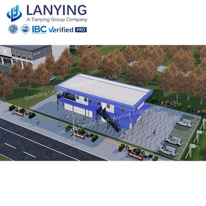 Edificio de acero prefabricado de diseño moderno para cafetería/restaurante de hamburguesas con garantía de 5 años Entrega rápida - Product Image 5