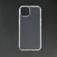 Coque transparente antichoc souple en silicone TPU pour iPhone 16 15 Pro Max 14 Plus 13, étui transparent pour iPhone 17 Air