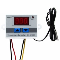 Controlador y Interruptor de Temperatura Digital XH-W3001 con Control de Temperatura 12V/24V/110-220V