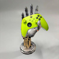 Cyberpunk Mechanischer Handcontroller Aufbewahrungsständer Harz-Figur Das Perfekte Geschenk für Gamer
