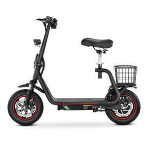 Scooter électrique <span class=keywords><strong>BOGIST</strong></span> M5 Pro de 12 pouces en stock en entrepôt européen avec pneu 48V 15AH 500W siège et porte-bagages - Product Image 2