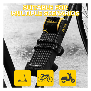 Sistema de Alarma <span class=keywords><strong>Antirrobo</strong></span> Inteligente de 120dB con Garantía de Calidad, Candado de Seguridad Plegable de Acero Endurecido para Motocicleta, Certificado IP67/CE - Product Image 6