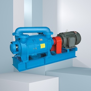 Pompe à vide à anneau liquide industrielle robuste en fonte 2SK, série haute pression simple et double étage, pour dragage 2S - Product Image 1