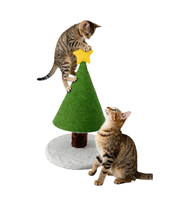 Arbre à chat moderne en sisal, design multi-niveaux avec fonctions d'escalade, de grattage et de repos