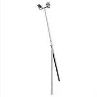 Poste de Luz Plegable Personalizado SLOER con Bisagra Central, Galvanizado, de Brazos Dobles o Individuales, 6m 7m 8m 9m 10m 11m 12m