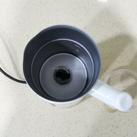 Mousseur à lait électrique en acier inoxydable à commande tactile, pour chocolat chaud et lait, 220 V, avec poignée