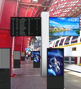 43-inch sàn di động thường vụ ngoài trời bảng điều khiển áp phích Thông Minh Pin Powered hình ảnh quảng cáo hiển thị signage <span class=keywords><strong>LCD</strong></span> kỹ thuật số Bảng điều chỉnh - Product Image 6