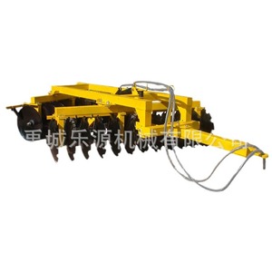 Disc Harrow Farm <b>Cultivator</b> 4 Row Red Tractor Mounted For Plowing And Soil Preparation - Product Image 5