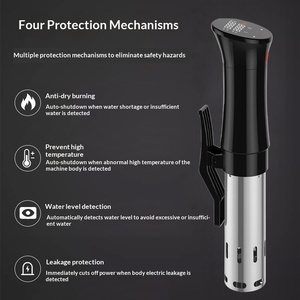 Machine de <span class=keywords><strong>cuisson</strong></span> sous vide électrique à <span class=keywords><strong>basse</strong></span> température pour steak, poisson, <span class=keywords><strong>cuisson</strong></span> sous vide, dispositif de décongélation à température constante - Product Image 3