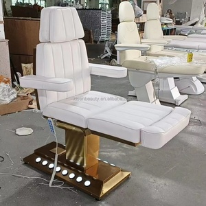 Kisen Nouveau Lit de Beauté Design Tendance Table de Massage Moderne pour Salon Matelas de Haute Qualité Chaise pour Extensions de Cils 3/4 Moteurs avec Commande au Pied - Product Image 1