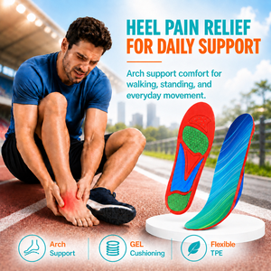 Servizio OEM: Soletta Ortopedica in TPE con Supporto <span class=keywords><strong>per</strong></span> Arco Plantare, Sollievo dal Dolore al Tallone, Coppa Tallone a U Profonda, <span class=keywords><strong>per</strong></span> Fascite Plantare, <span class=keywords><strong>per</strong></span> <span class=keywords><strong>Scarpe</strong></span> - Product Image 3