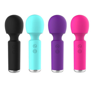 USB Magnetic Sạc Siêu Rung Stick Mini AV <span class=keywords><strong>Wand</strong></span> Vibrator Nữ Quan Hệ Tình Dục Đồ Chơi Thủ dâm Massage Stick - Product Image 1