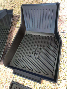 Tapis de sol de voiture <span class=keywords><strong>3</strong></span> pièces en TPE 3D antidérapant, écologique, de luxe, épaisseur <span class=keywords><strong>3</strong></span>,5 mm, ensemble complet, personnalisé, vente en gros, imperméable, garantie 1 an - Product Image 3