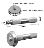 Perangkat Pemasang Bearing, 10pc Set Pembentuk Ring Bearing dan Seal, Perangkat Pemasang Seal, Perangkat Pemasang Bearing untuk Pemasangan Bearing