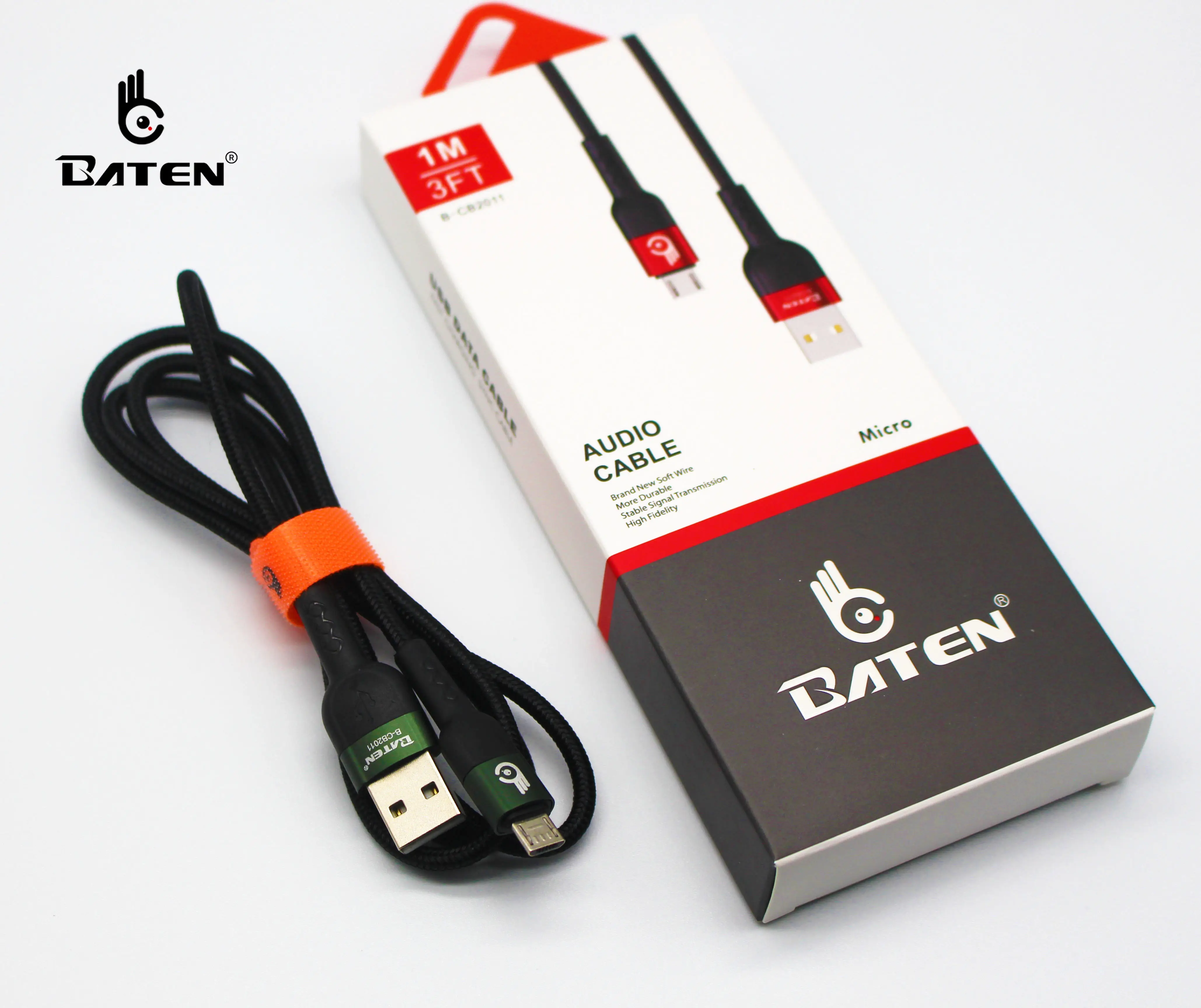 Baten factory direct sell Hot Sale Made In China Superior Quality USB Data Cable For Micro/Type-C/Lightning