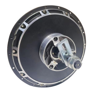 Модернизированные запчасти для мотоцикла CG125: 17-дюймовый бесщеточный мотор-колесо 48В-72В 1500Вт с тормозом и спицами, водонепроницаемость IP67 - Product Image 4