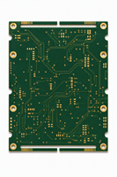 Circuit imprimé Rogers double face personnalisé, épaisseur 1,575 mm, haute fréquence RF/Micro-ondes, finition de surface ENIG, cuivre 30 µm, 50x60 mm, OEM/ODM