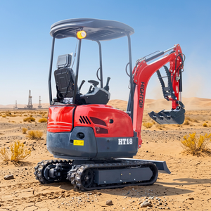 Mini-excavatrice compacte HT18 certifiée CE, livraison rapide 2026 - Product Image 2