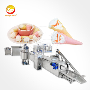 <span class=keywords><strong>Mini</strong></span> Ice Cream Cone Jam sô cô la điền Máy <span class=keywords><strong>Marshmallow</strong></span> dây chuyền sản xuất Ice Cream kẹo bông Máy làm - Product Image 1