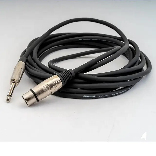 XLR Kabel 20ft 1/4 "Männlich zu Weiblich, mikrofon XLR Kabel 3 Pin Mic DMX Kabel Patchkabel mit Sauerstoff-Freies Kupfer