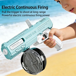 Pistolet à eau électrique automatique EPT 500 ml, grande capacité, longue portée, rechargeable, pour enfants et adultes, jouet d'été pour piscine et plage - Product Image 2