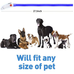 <span class=keywords><strong>Collar</strong></span> de Perro Grande Personalizado al por Mayor OEM, <span class=keywords><strong>Collar</strong></span> de Plástico Personalizado con Hebilla de Seguridad, Recargable por USB, con <span class=keywords><strong>LED</strong></span> Intermitente y Diseño Sólido - Product Image 5