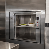 Montacargas Eléctrico Automático para Servicio de Alimentos en Restaurantes, Tipo Ventana o Piso