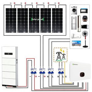 Kit Completo de Sistema Solar Híbrido de 50kW Growatt 50K-XHU 4 MPPT, 80 Paneles de 630W, Batería HV de 40.96kWh, Paquete Todo en Uno - Product Image 3